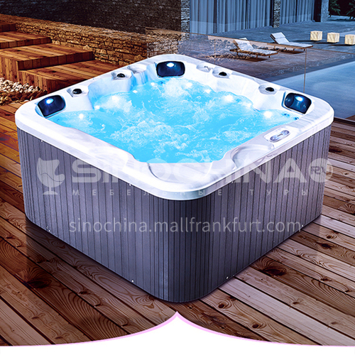 Household Adult Acrylic Surf Jacuzzi Freestanding Spa Outdoor Bath M3352